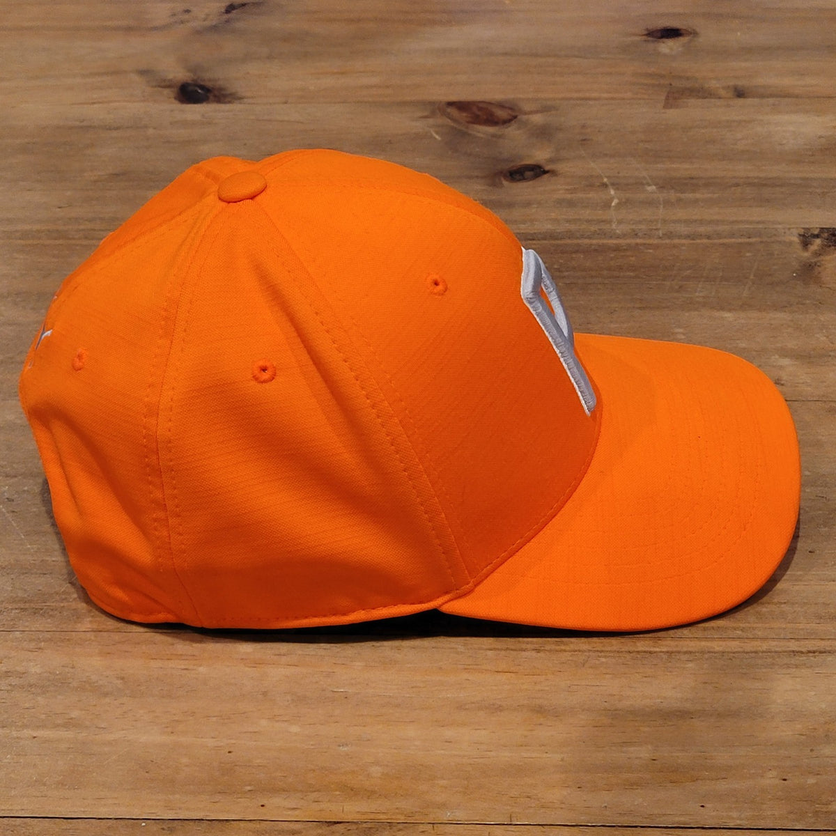 Puma Golf Hat Snapback Blaze Orange P Logo One Size Adjustable