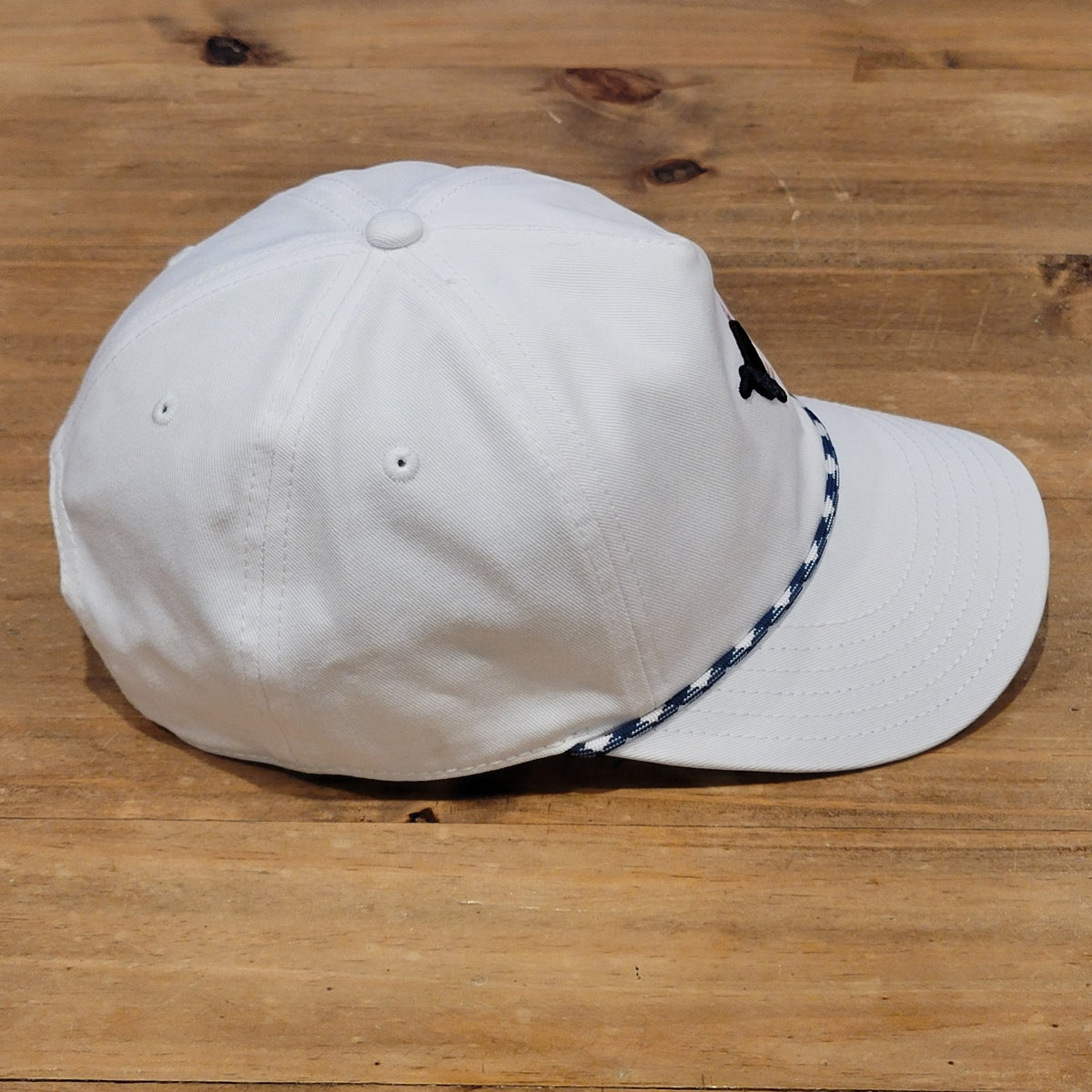 Birddogs Hat Cap Snapback White Rope Embroidered Bird Logo One Size Cotton