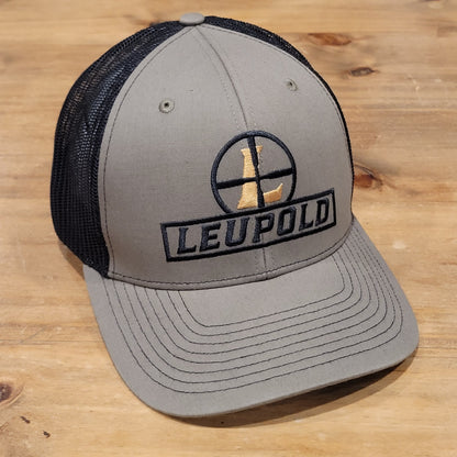 Leupold Hat Snapback Trucker Mesh Scope Hunting One Size Adjustable