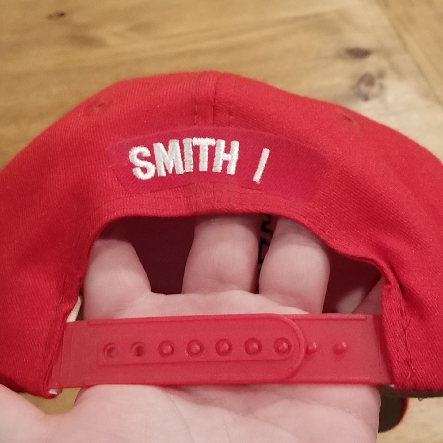 Vintage St. Louis Cardinals Ozzie Smith #1 Hat Snapback AJD Red MLB Baseball