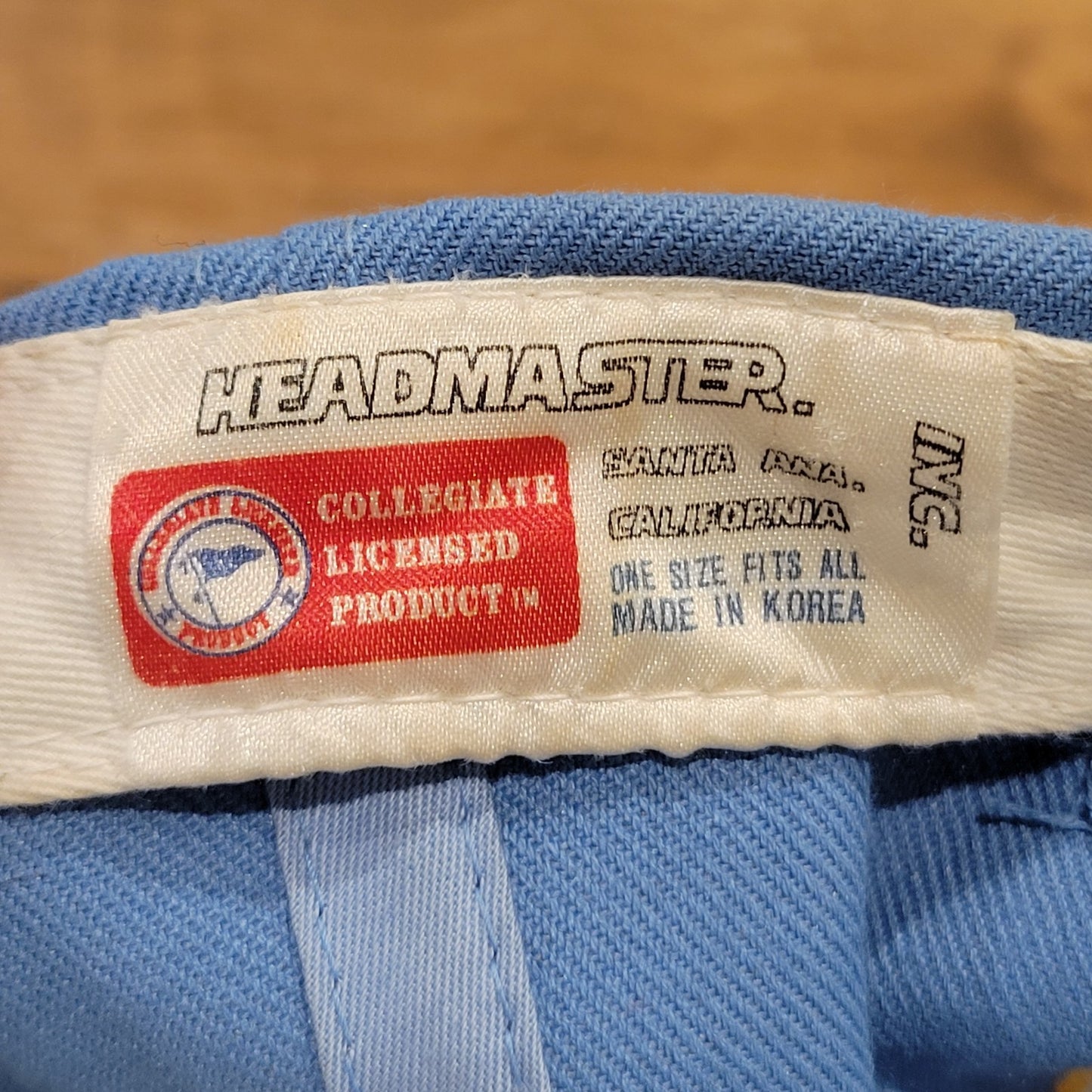 Vintage UCLA Bruins Hat Snapback 90s College Headmaster Wool Korea College