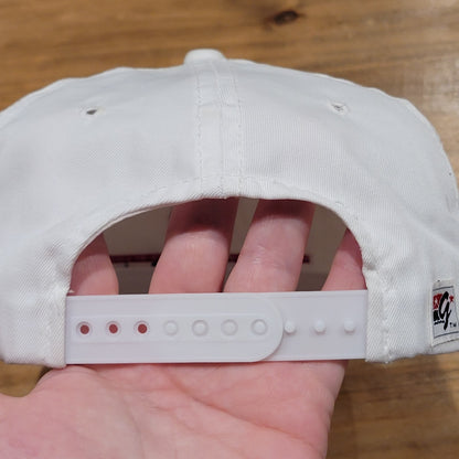 Vintage St. Louis Cardinals Hat Cap Snapback The Game Split 3 Bar White 90s MLB