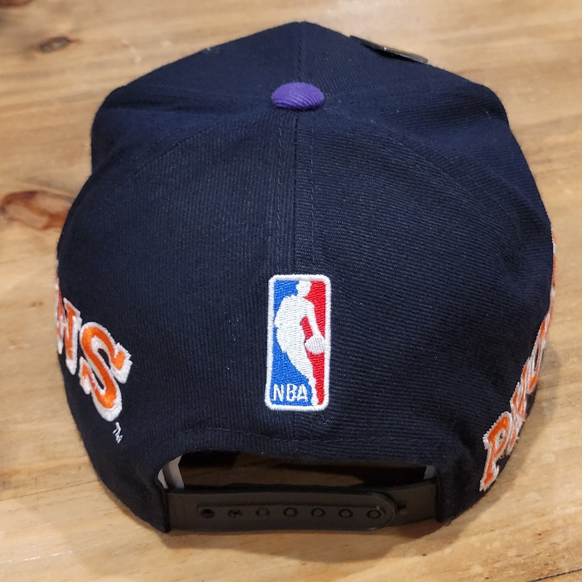 Vintage Phoenix Suns Hat Snapback Side Spell Out Wave Sports Specialties Wool