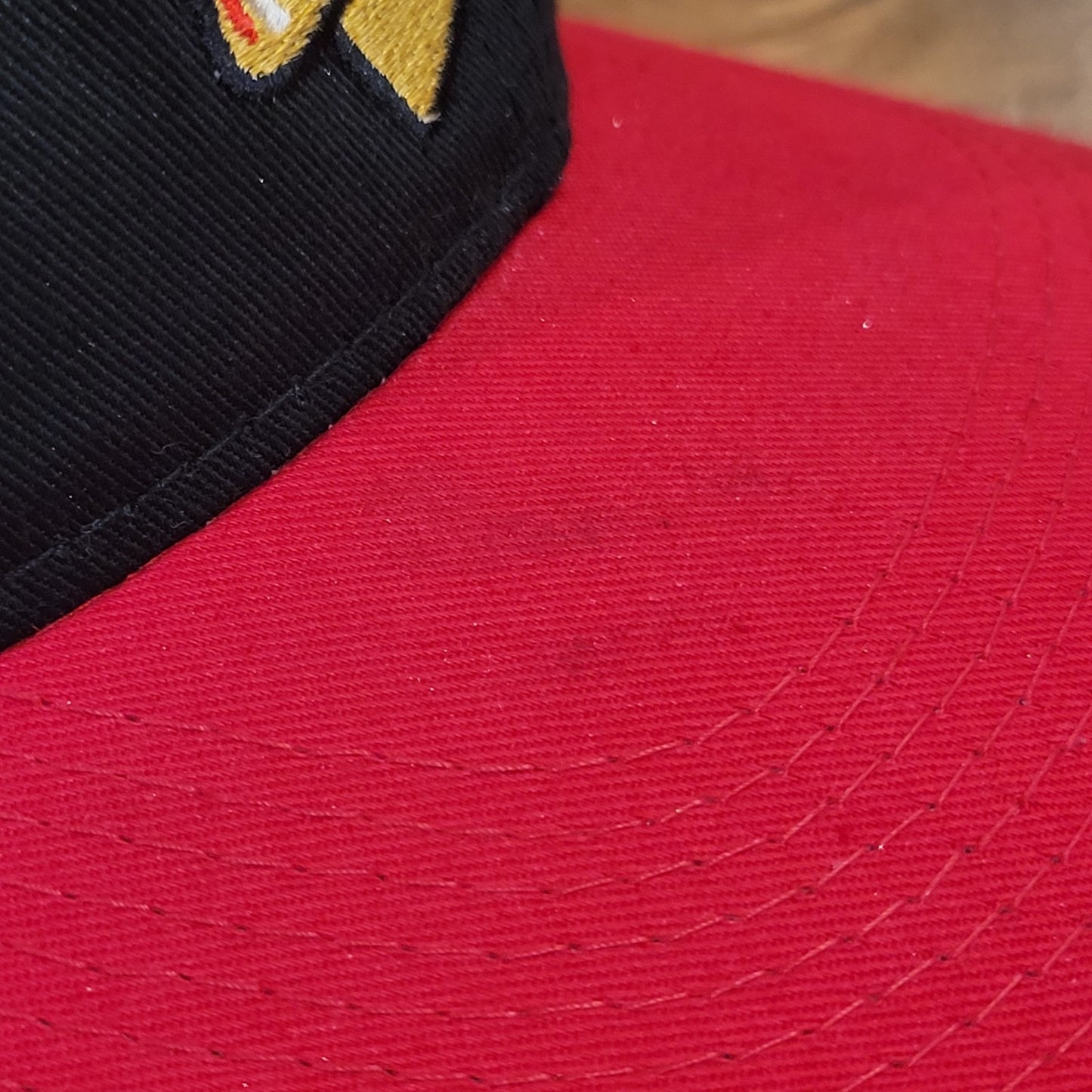 Vintage Chicago Blackhawks Hat Sports Specialties NHL Hockey Plain Logo 90s