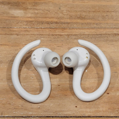 Jlab Go Sport Wireless Bluetooth Earbuds Over Ear Hook Gym Running Beige