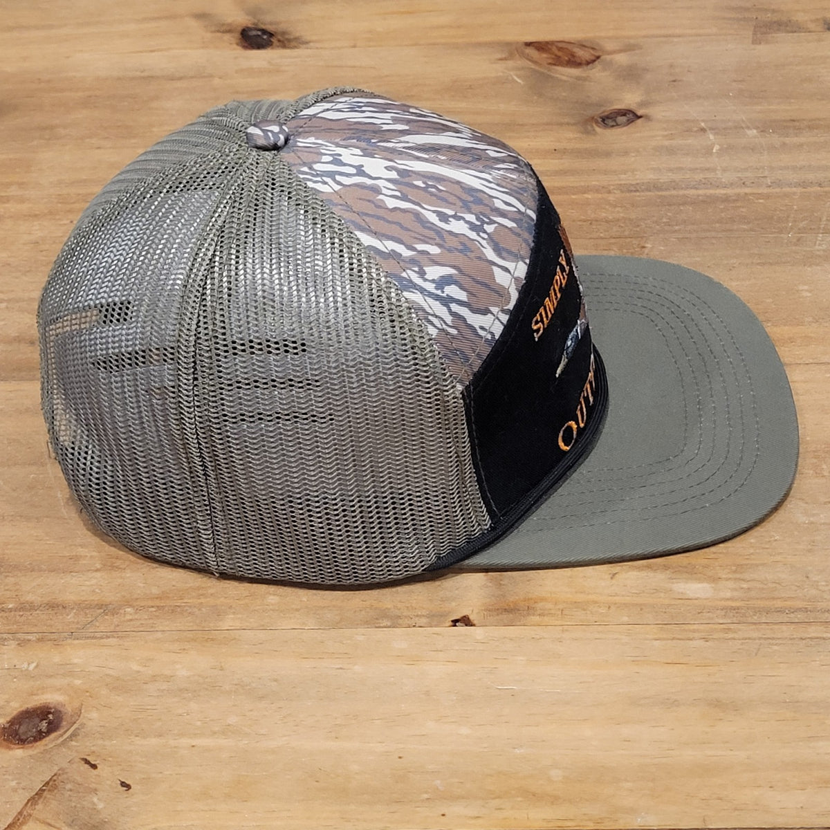 Simply Southern Outfitters Hat Panel Duck Hunting Mesh Back One Size Outdoor
