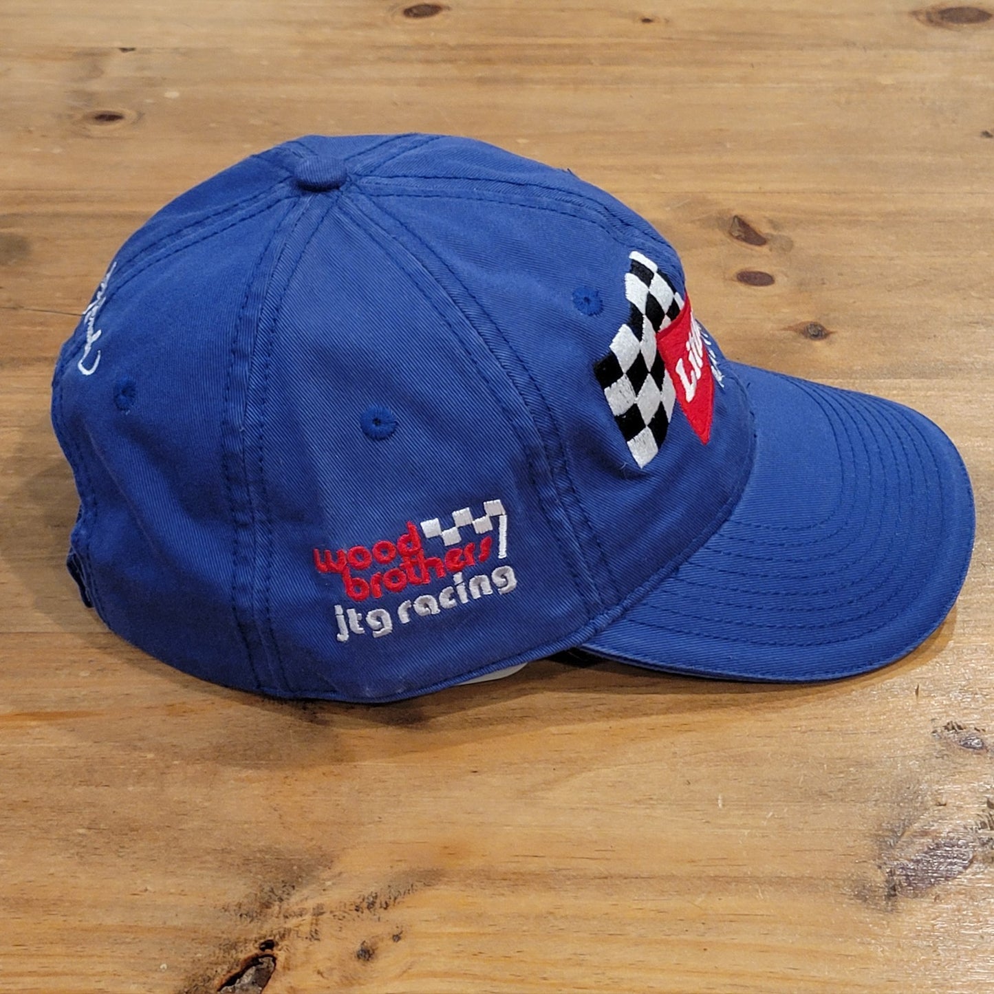 Little Debbie Racing Hat Strap Back Blue One Size Ken Schrader The Game NASCAR
