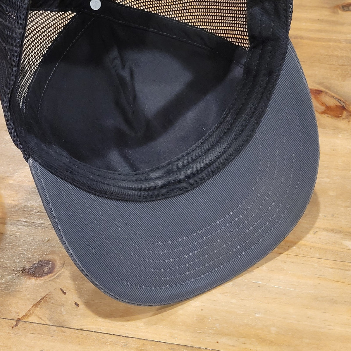 Whiskey Bent Hat Co Snapback Gray Mesh Back Trucker