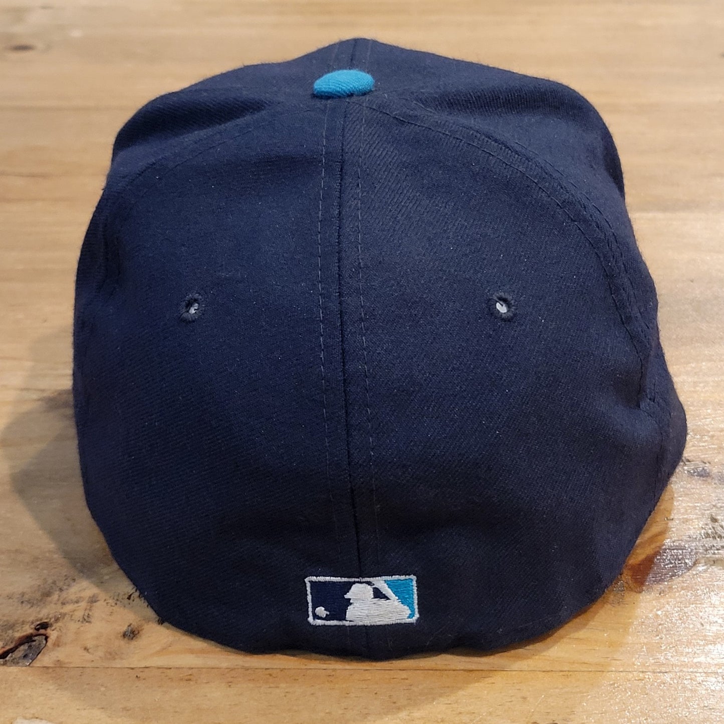Vintage Seattle Mariners New Era Diamond Collection Wool 90s Size 7 1/2 MLB Blue