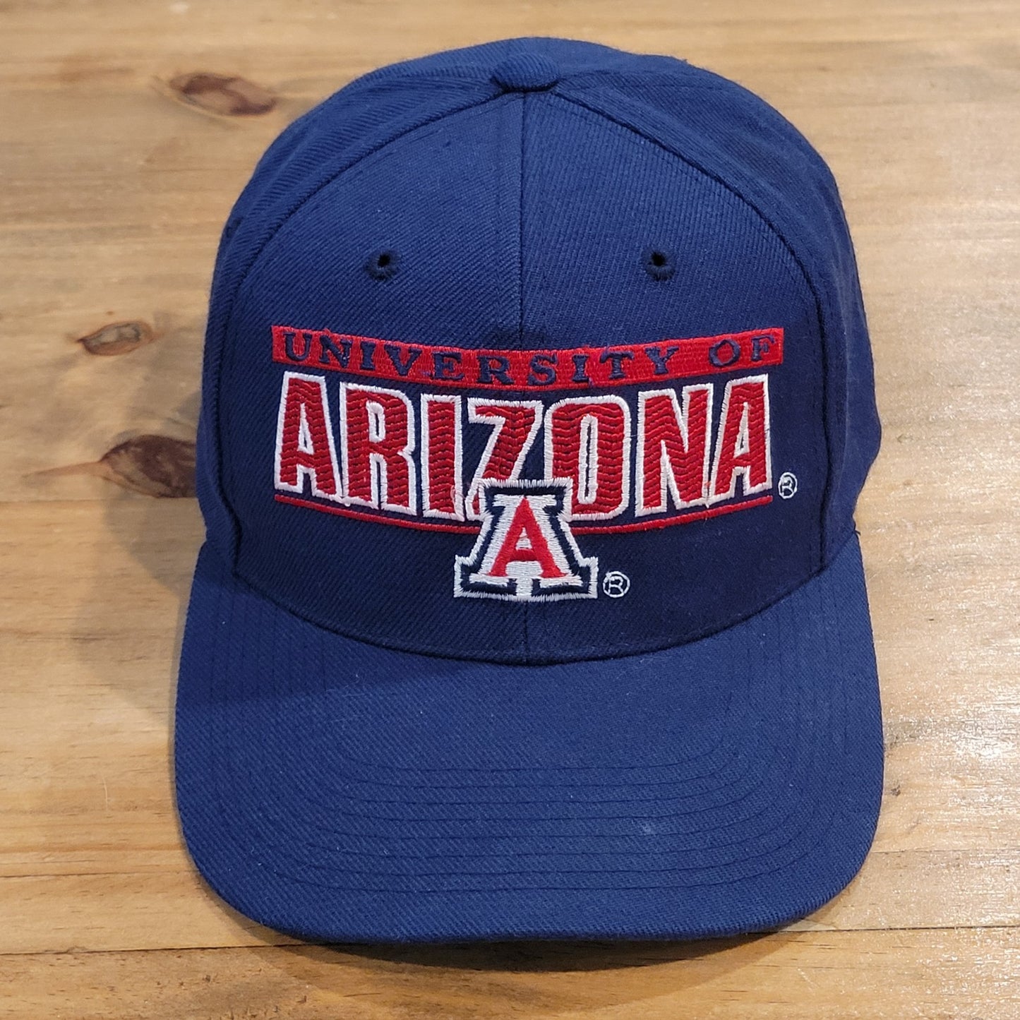 Vintage Arizona Wildcats Hat Sports Specialties Snapback Blue 90s Wool Blend