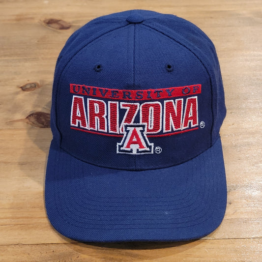 Vintage Arizona Wildcats Hat Sports Specialties Snapback Blue 90s Wool Blend