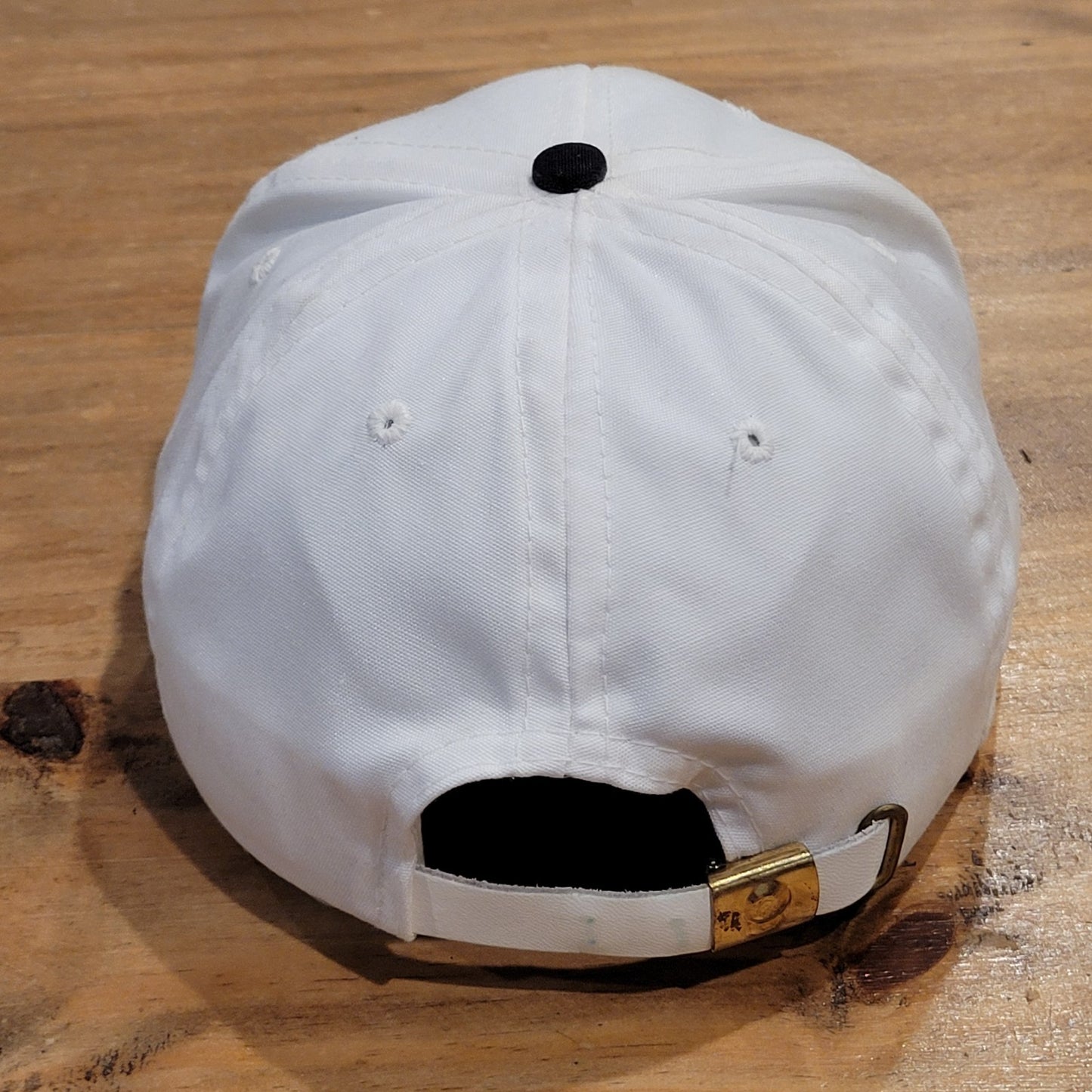 Vintage King Cobra Golf Hat Strap Back Imperial White 90s Made USA Golfer