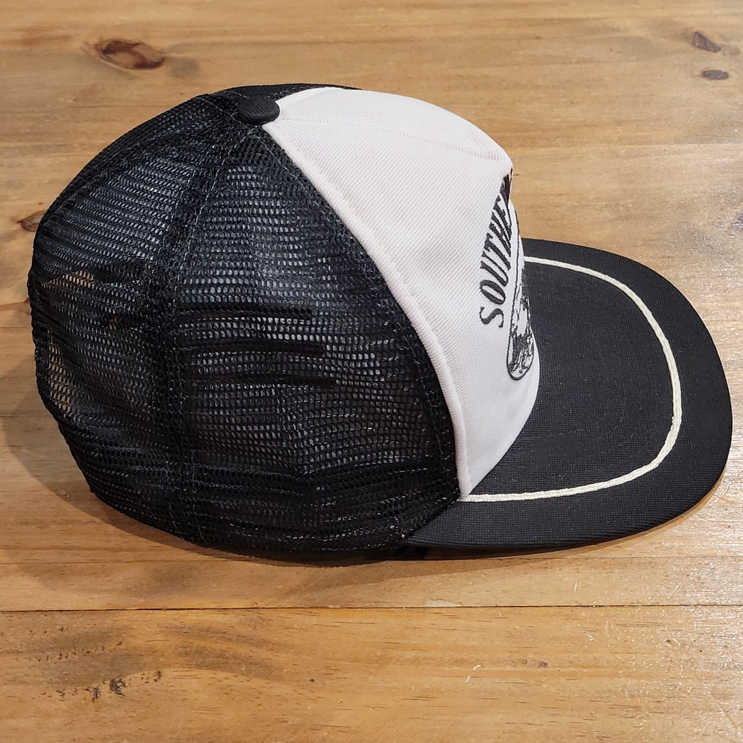 Vintage Southern Comfort Trucker Hat Cap snapback Whiskey Beer 80s 90s Black