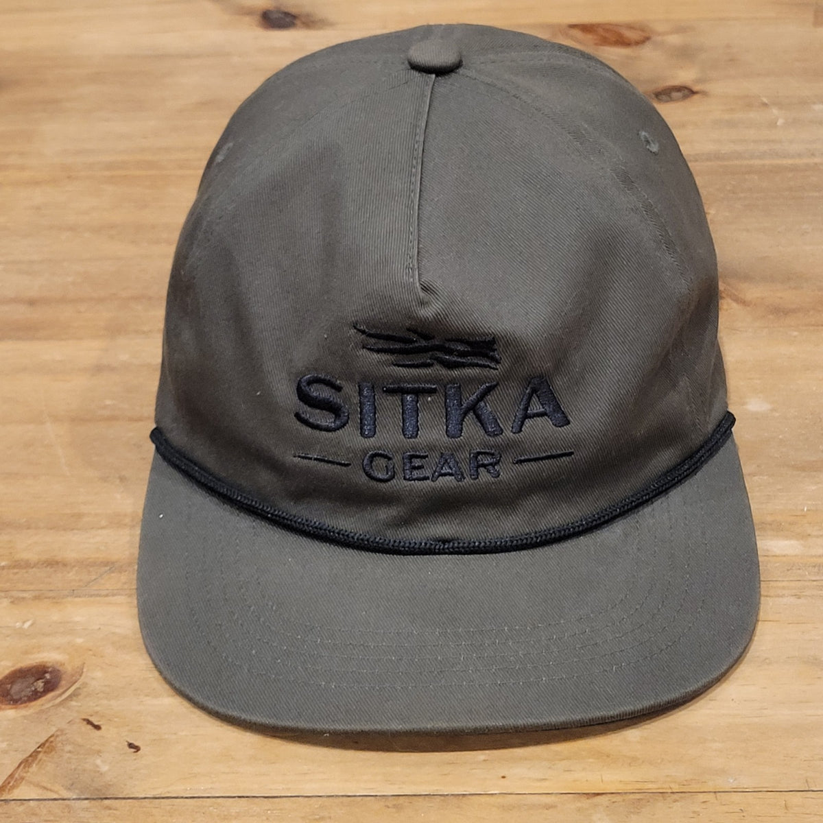 Sitka Gear Hunting Hat Snapback Green Rope Deer Bow Outdoor Hunt One Size