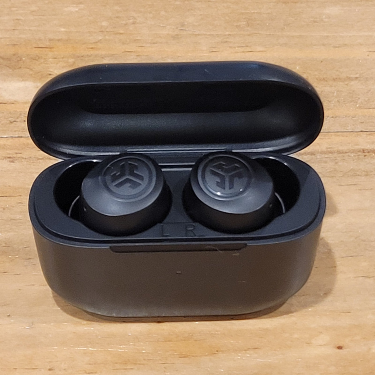 Jlab Go Pop Wireless Bluetooth Earbuds Compact With Charging Case Black
