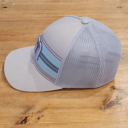 Travis Mathew Hat Size S/M Flex Stretch Fitted Golf Mesh Back Striped Golfer