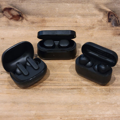 Lot Of 3 Earbuds Bluetooth Wireless Skullcandy Smokin Buds Tozo ANC NC3 ONN