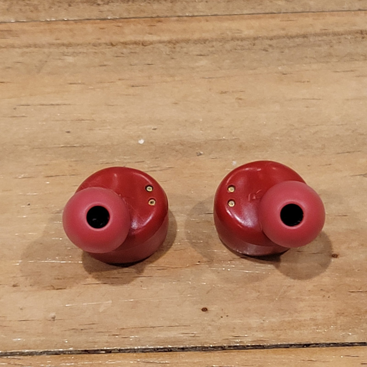 Jlab Go Pop Wireless Bluetooth Earbuds Compact With Charging Case Red
