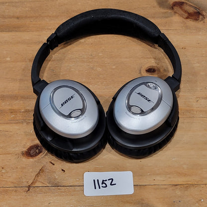 Bose QuietComfort 15 QC15 Acoustic Noise Cancelling Over Ear Headphones Silver