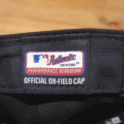 Arizona Diamondbacks Hat New Era Size 7 7/8 Fitted 59Fity Black Snake Logo MLB