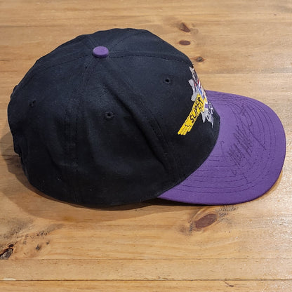 AMA Super Cross X Series Hat Snapback Black Motorcycle Made USA Jeremy Mcgrath