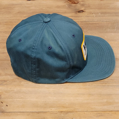 Vans Hat Cap Snapback Green Big Patch Skater Skateboarding FADED Green