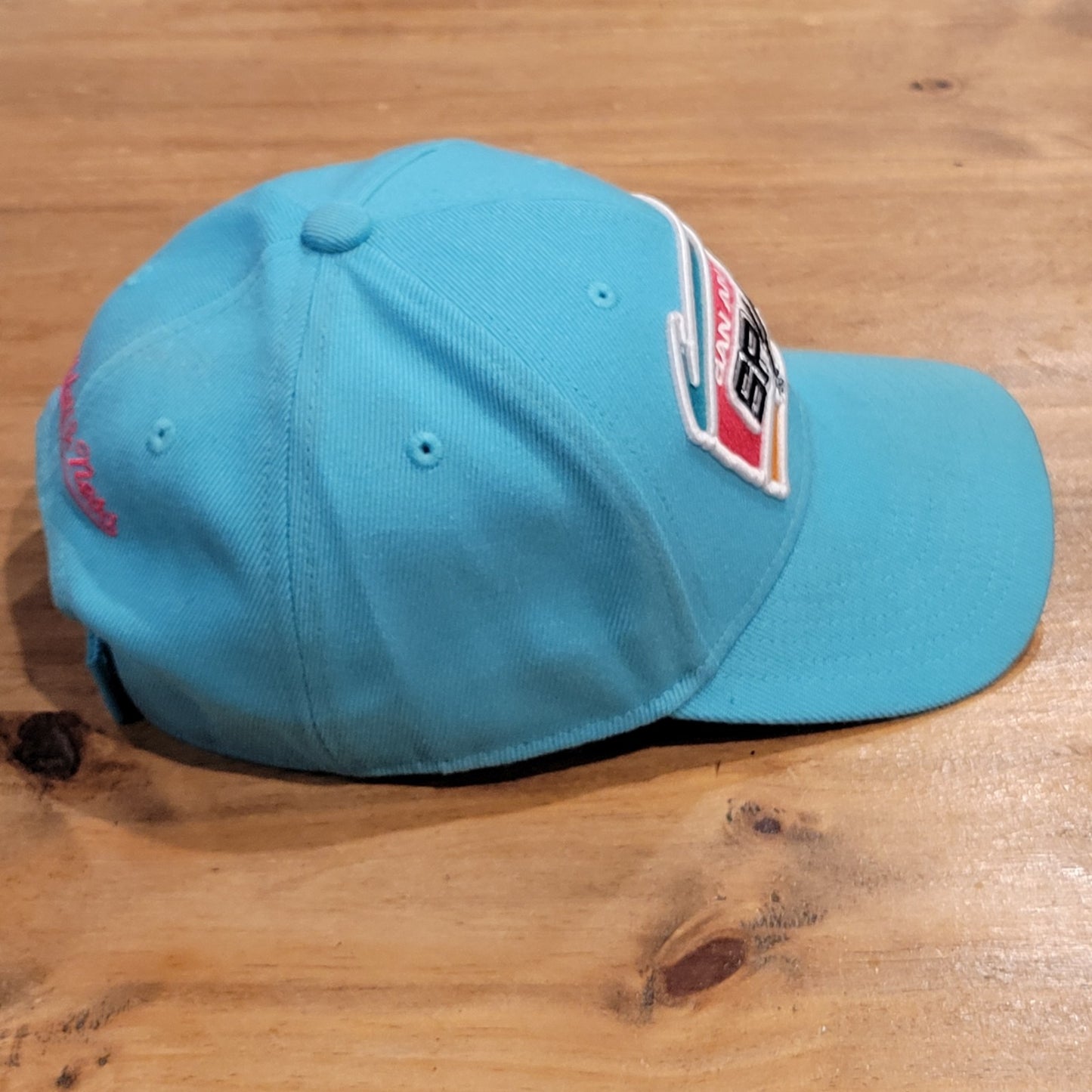San Antonio Spurs Hat Mitchell & Ness One Size NBA Basketball Wool Blend