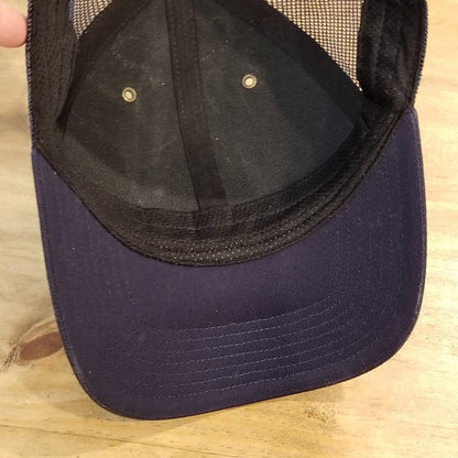 Seattle Kraken Carhartt 47 Brand Snapback Hat Cap Mesh Back Trucker Blue NHL