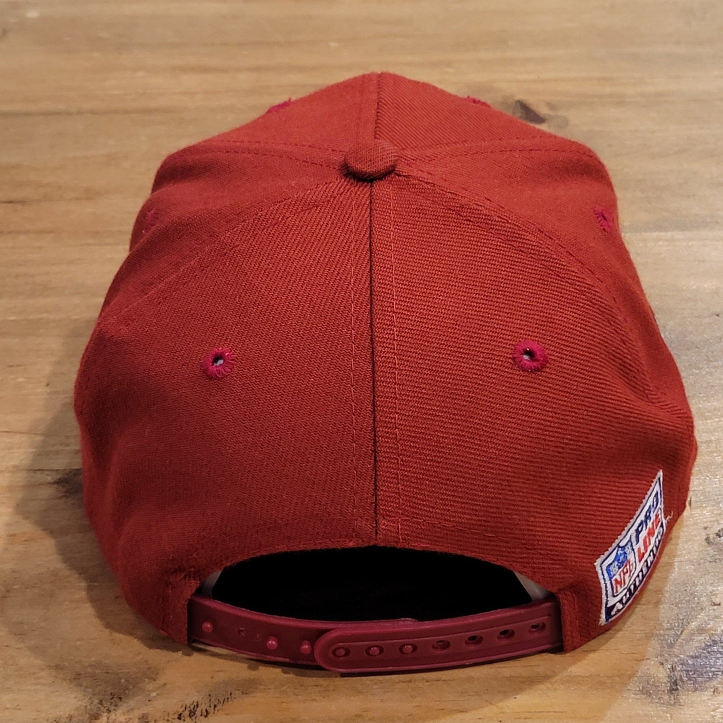 Vintage San Francisco 49ers Hat Logo Athletic Spike Diamond Wool Blend Red NFL
