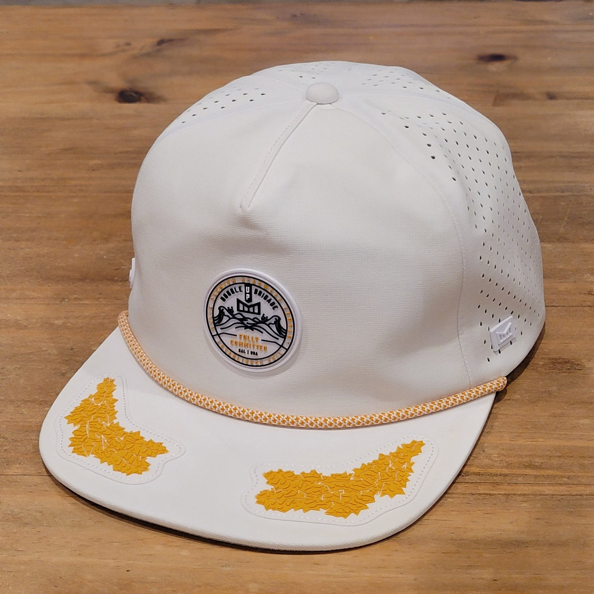 Melin Coronado Captain Collection Hat Snapback White Rope Double Up Brigade XL