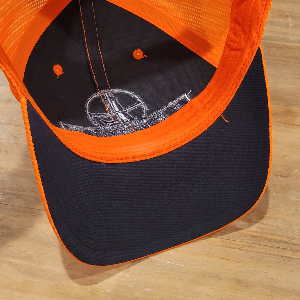 Leupold Hat Snapback Trucker Mesh Scope Hunting One Size Adjustable Blaze Orange