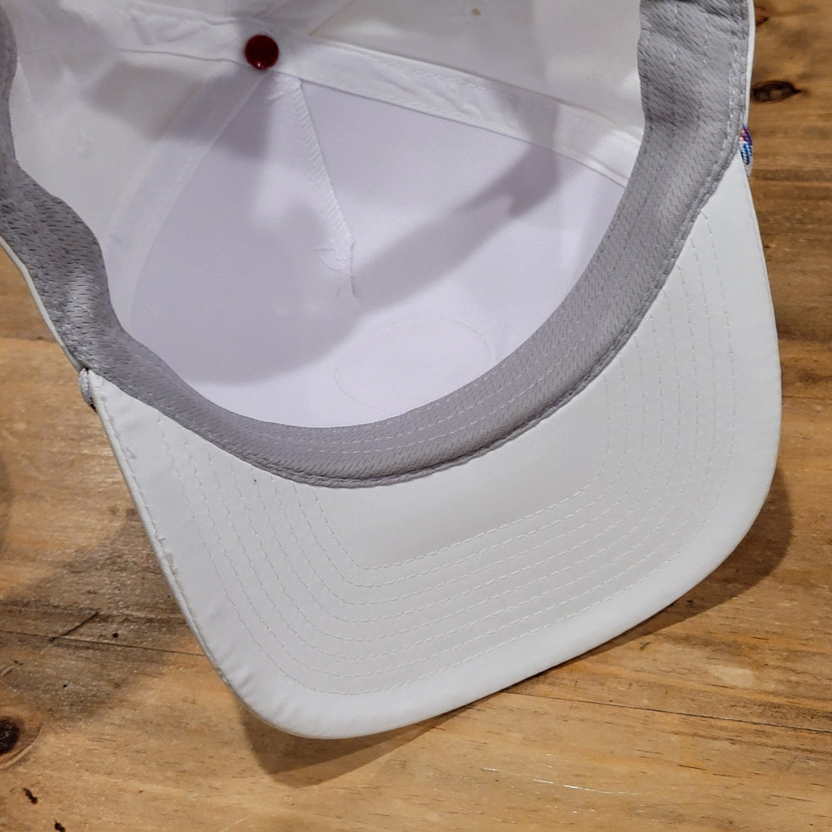 Swinomish Golf Links Hat Snapback Imperial White Rope One Size Patch Washington