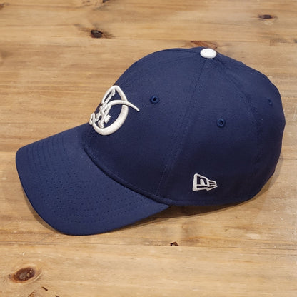 Los Angeles Dodgers Hat New Era Size S/M 39Thirty Flex Stretch Fitted Blue LA