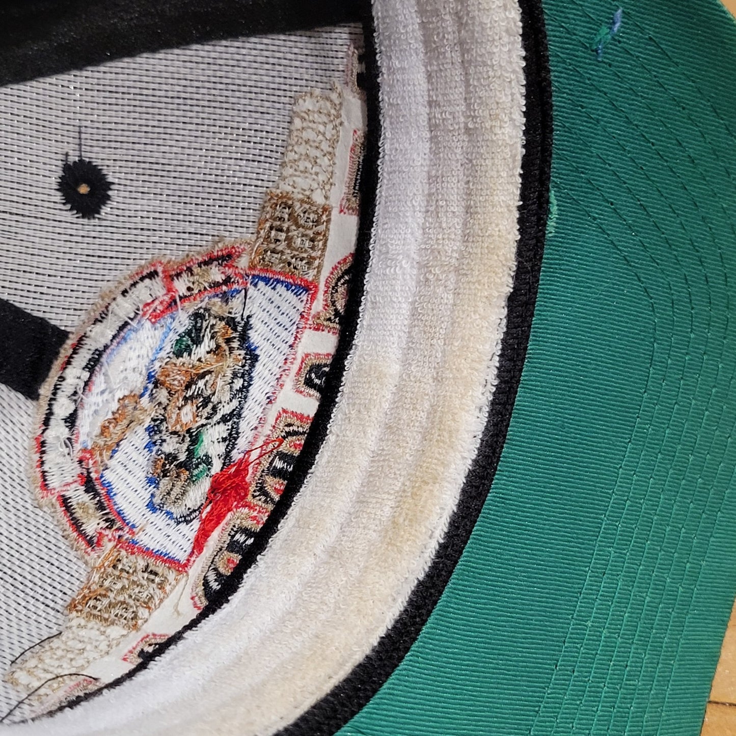 Vintage Alcatraz The Rock Hat Snapback San Francisco 90s Spell Out Big Logo