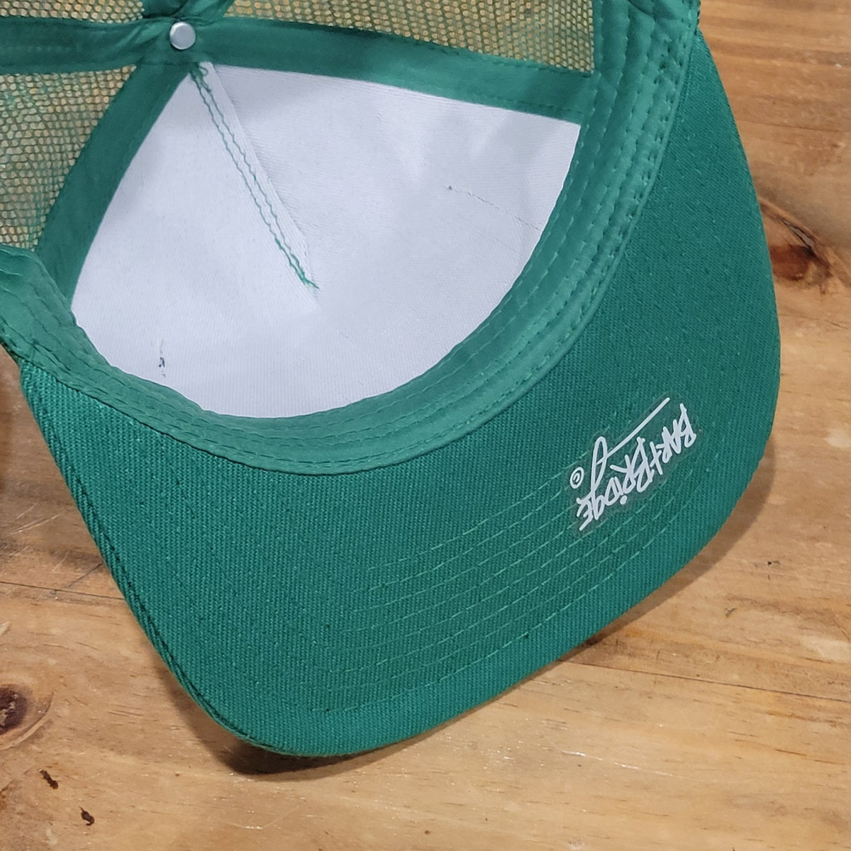 Bart Bridge Weed California Pocket Patch Stash Green Trucker Big Patch Deer