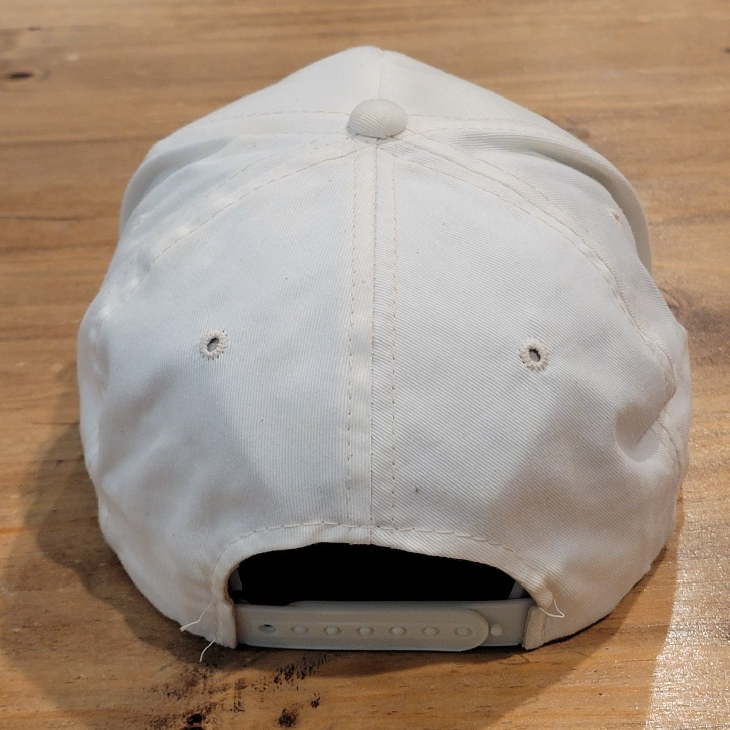 Vintage Ducks Unlimited Hat Snapback White Team DU Rope 90s Embroidered Duck