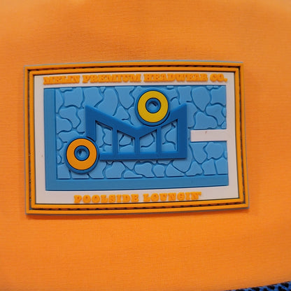 Melin Coronado Hydro Neon Collection Hat Snapback Orange Rope  Adjustable CL Fit