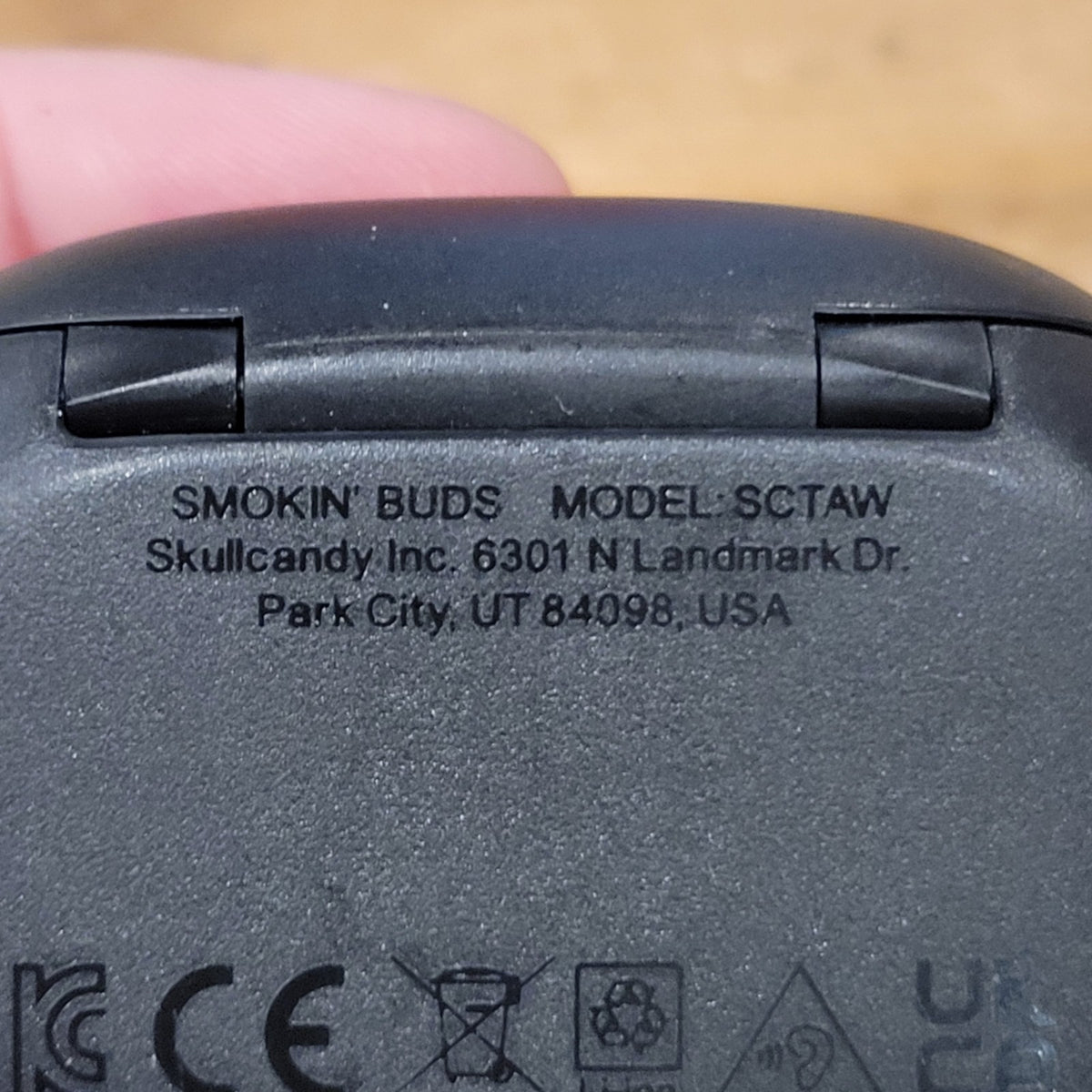 Skullcandy Smokin' Buds TWS True Wireless Earbuds Black IPX4 1067