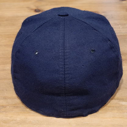 Vintage New York Yankees New Era Hat 7 1/2 Fitted Diamond Collection Pro Wool