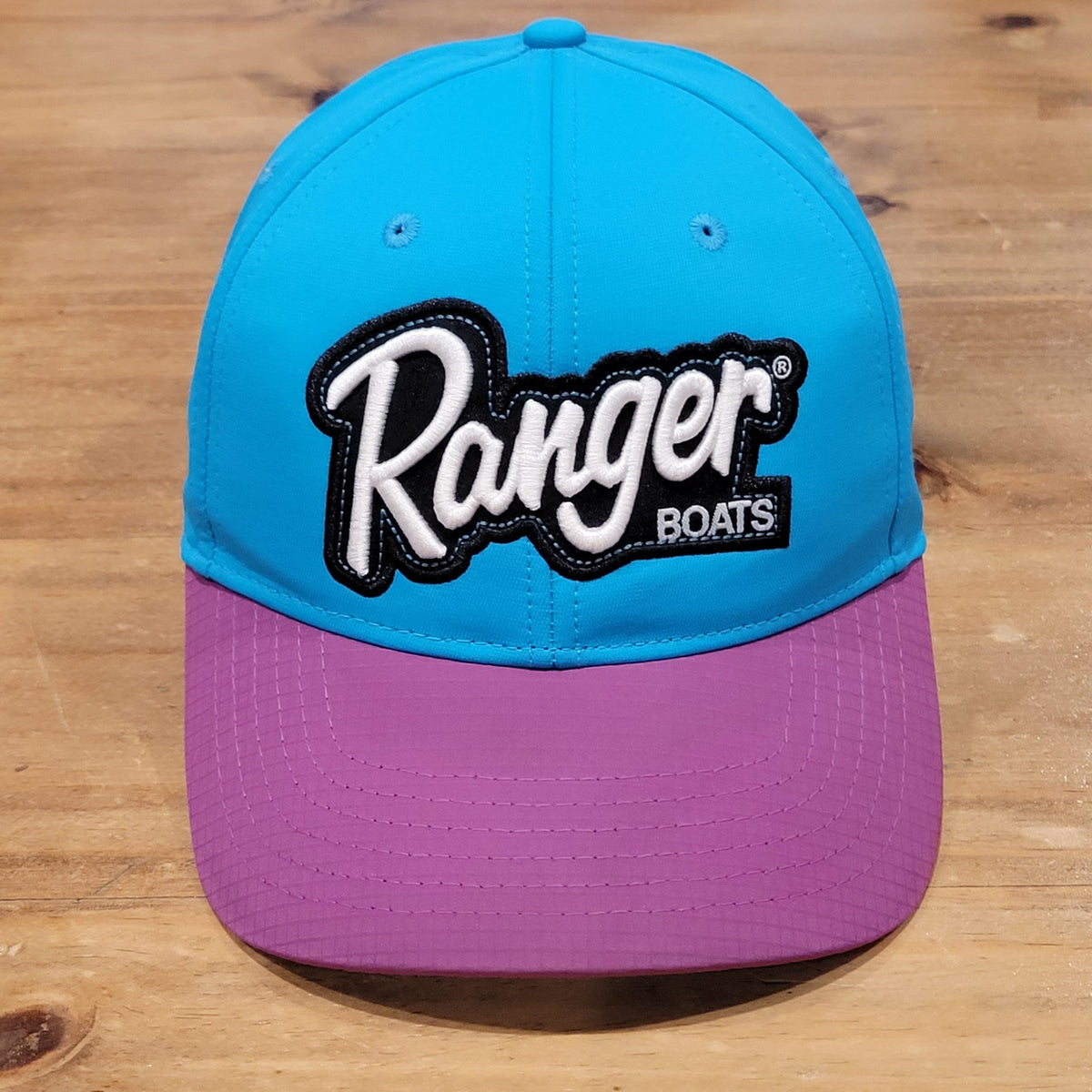Ranger Boats Hat Snapback Blue Purple One Size Fish Fishing Lightweight