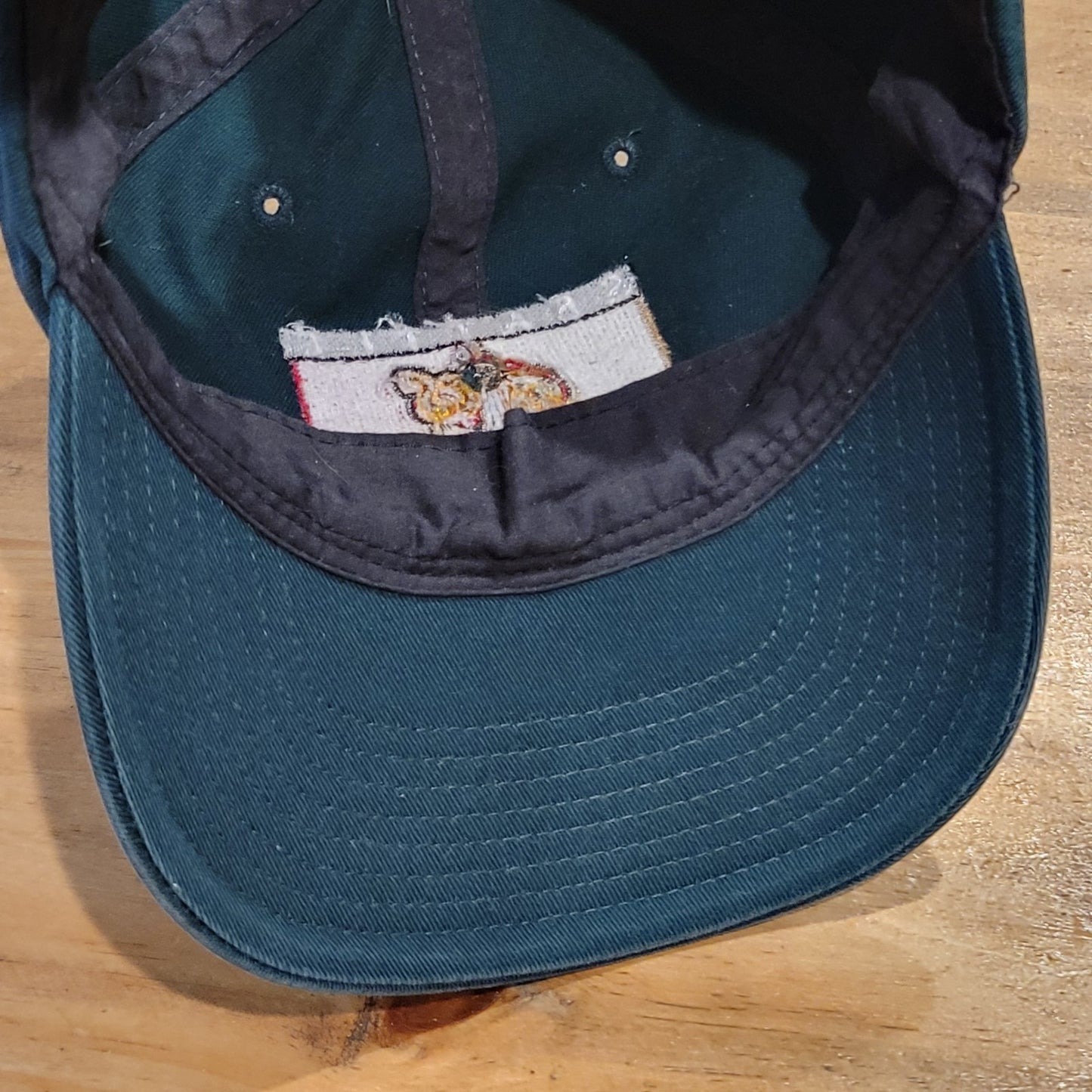 Vintage Seattle Supersonics Hat Green Dad Cotton Strap Back 90s Y2K One Size NBA