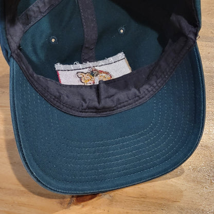 Vintage Seattle Supersonics Hat Green Dad Cotton Strap Back 90s Y2K One Size NBA