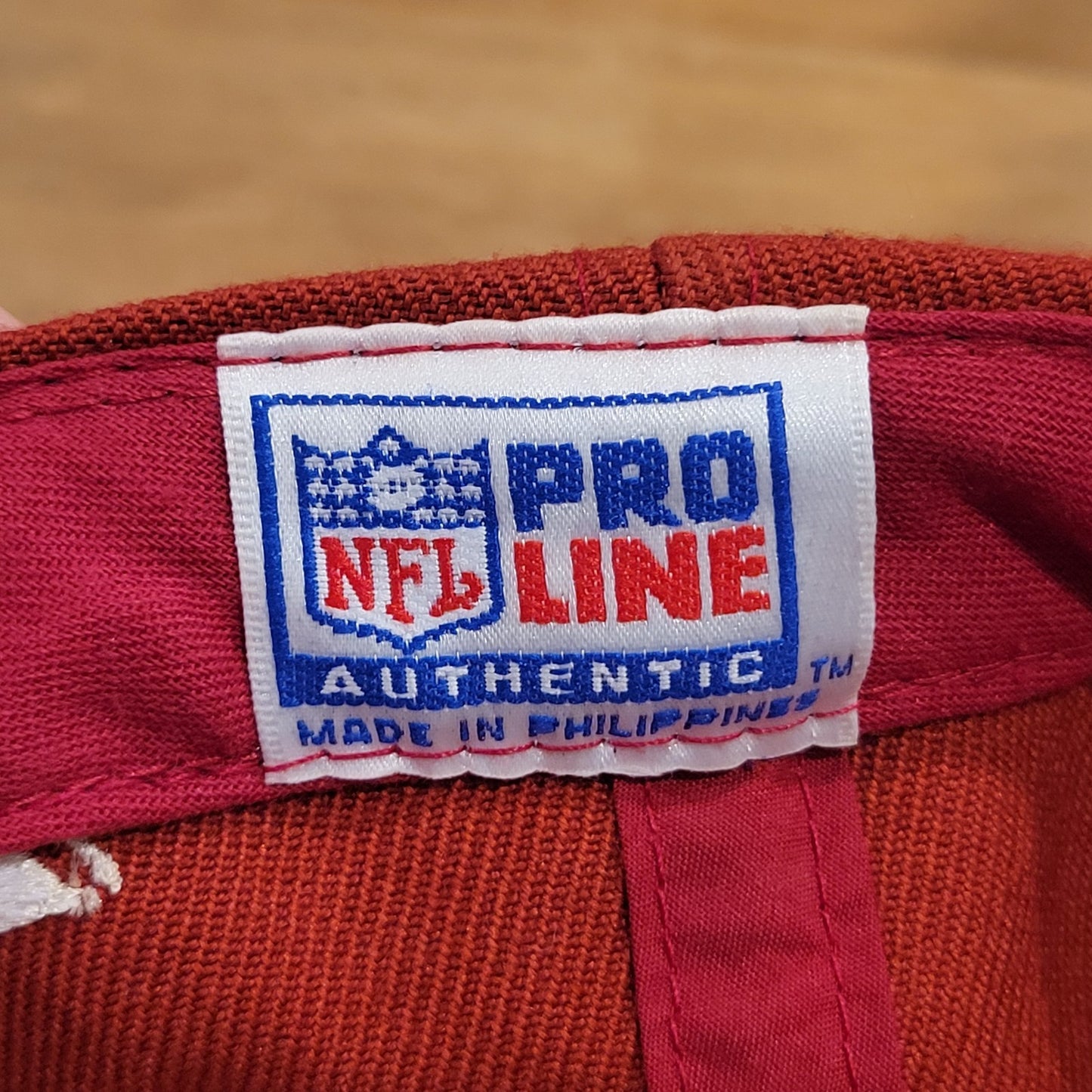 Vintage San Francisco 49ers Hat Logo Athletic Spike Diamond Wool Blend Red NFL