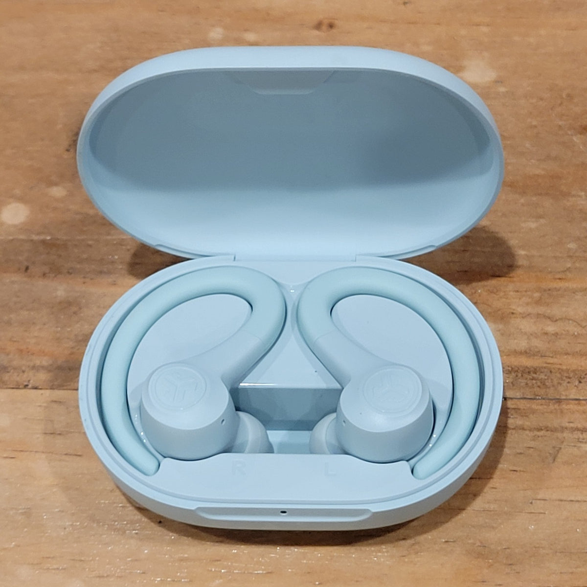 Jlab Go Sport Plus + USB-C Gym Running Over Ear Hook Bluetooth Wireless  Blue