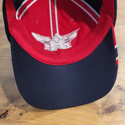 Folds Of Honor Hat Ahead Golf Strap Back Red White Blue FH Logo One Size