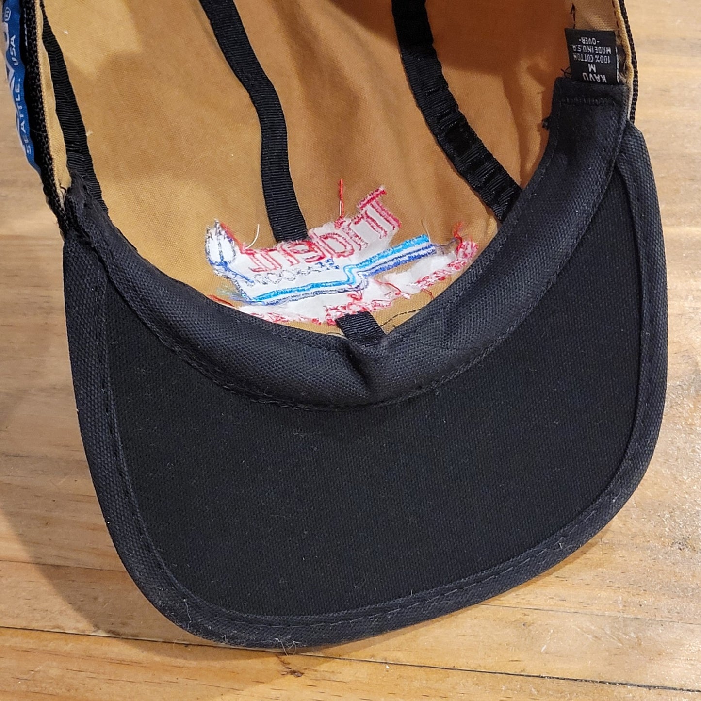 Trident Seafoods Kavu Hat Size M Adjustable Brown Canvas Sand Point Alaska