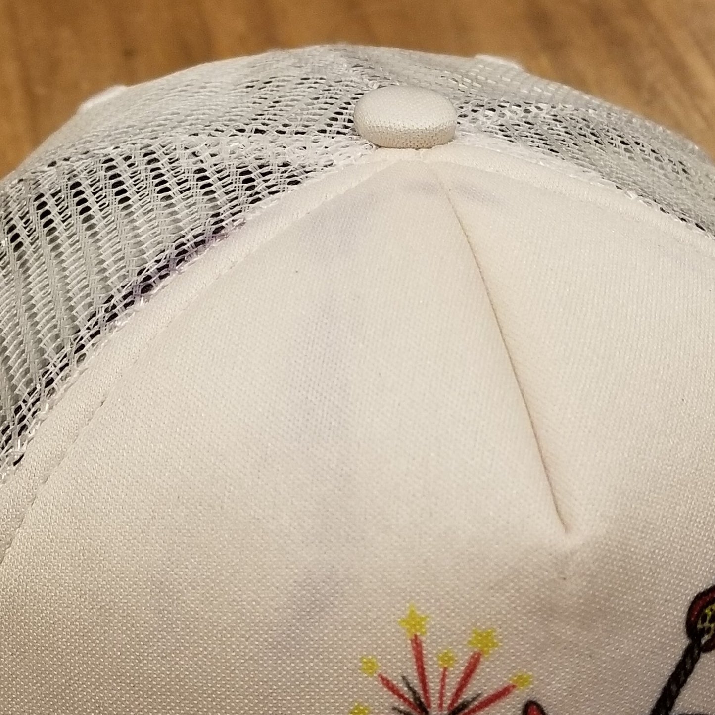 QuikSilver Hat Cap Snapback Mesh Foam Adjustable Surf Firecracker Beach