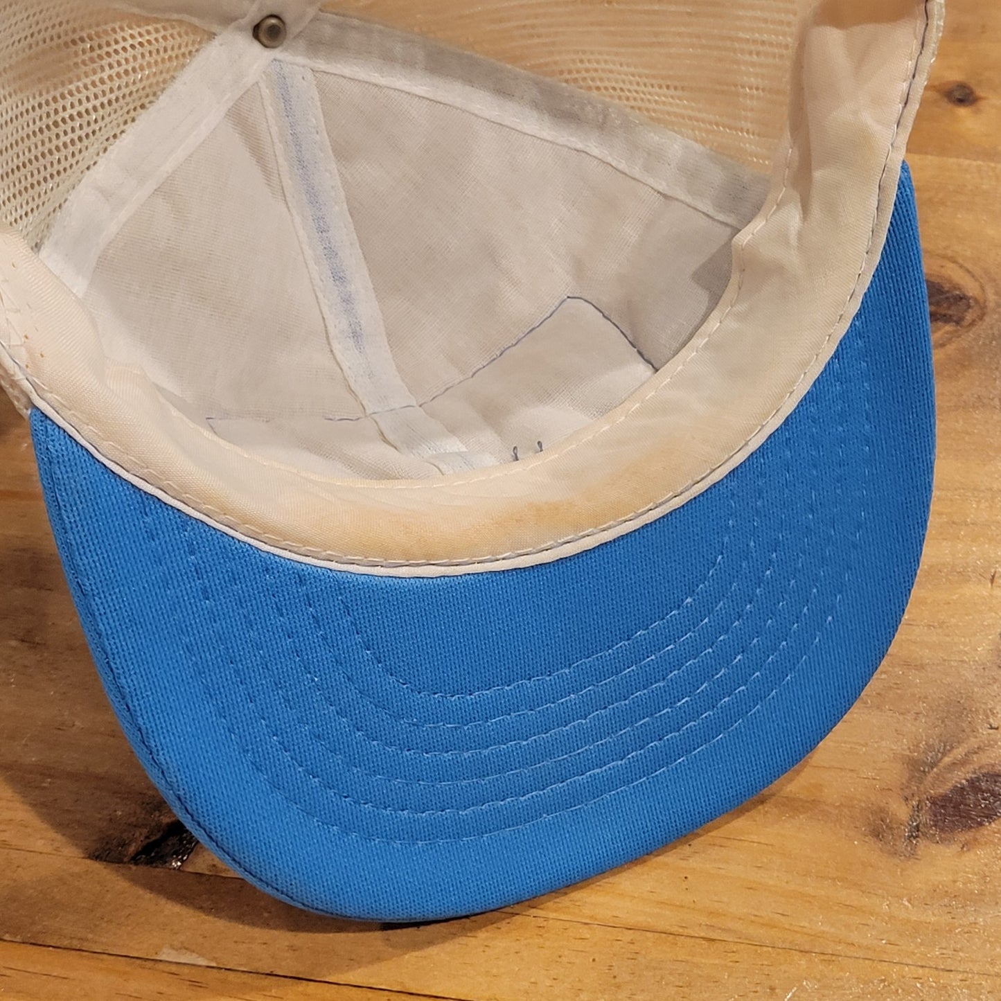 Vintage Gilley's Pasadena Texas Hat Snapback Blue Patch Urban Cowboy Honky Tonk