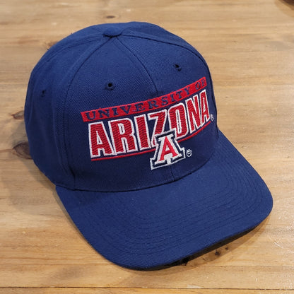 Vintage Arizona Wildcats Hat Sports Specialties Snapback Blue 90s Wool Blend