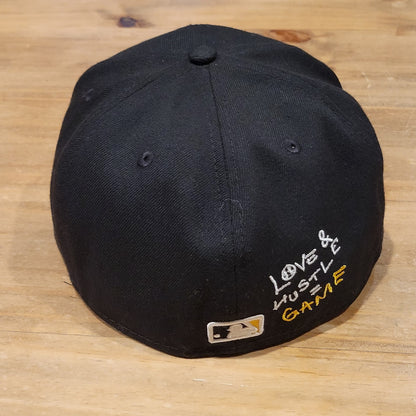 Pittsburgh Pirates Hat New Era Size 7 5/8 59Fifty Heart Baseball Love Hustle